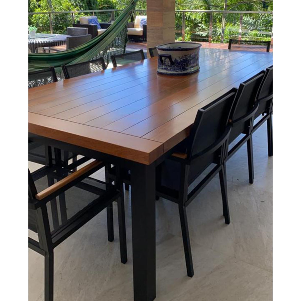Mesa Retangular em Madeira